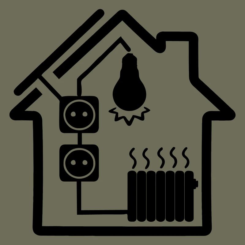 Haus mit Solarenergie