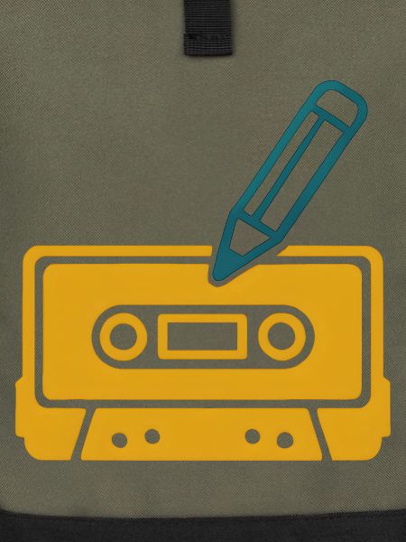 Retro Bleistift Kassette