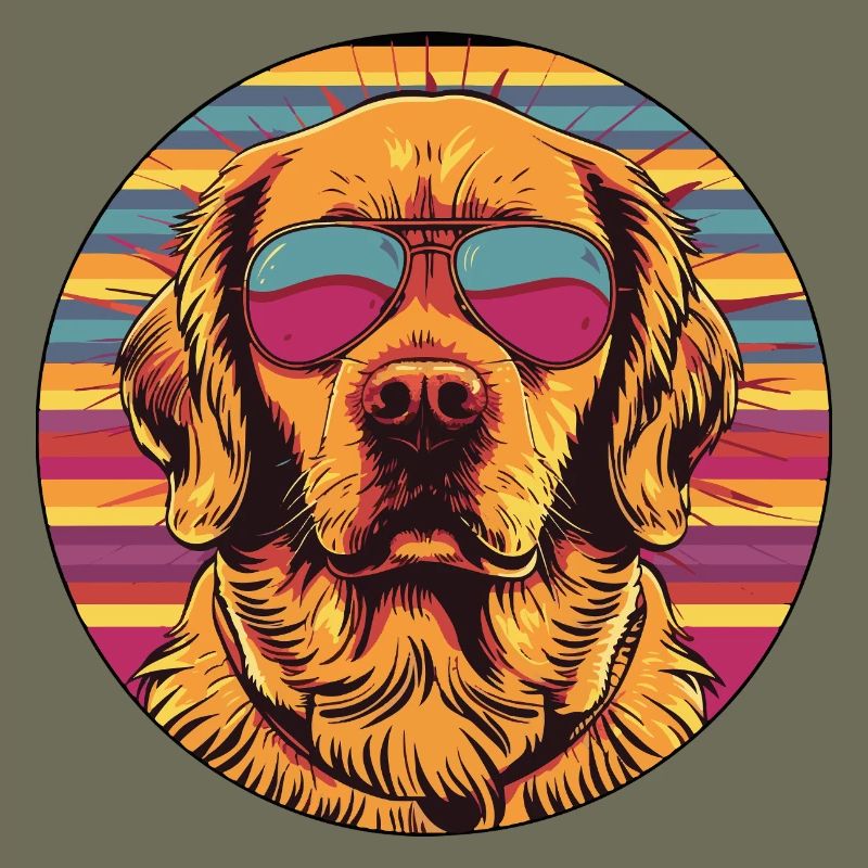 Sun Dog Retro Sunglasses