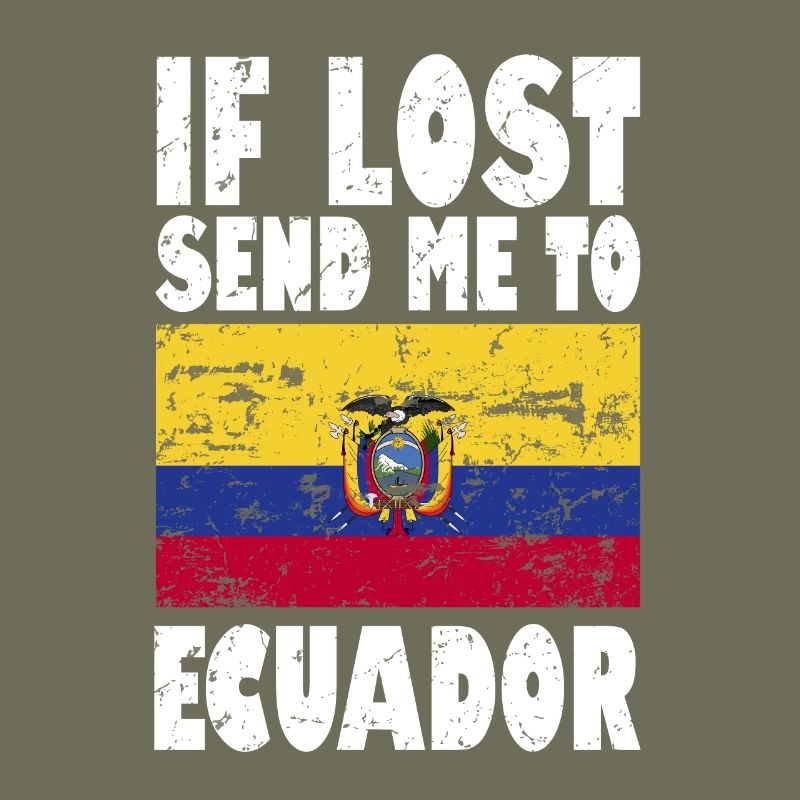 Ecuador Flagge Spruch