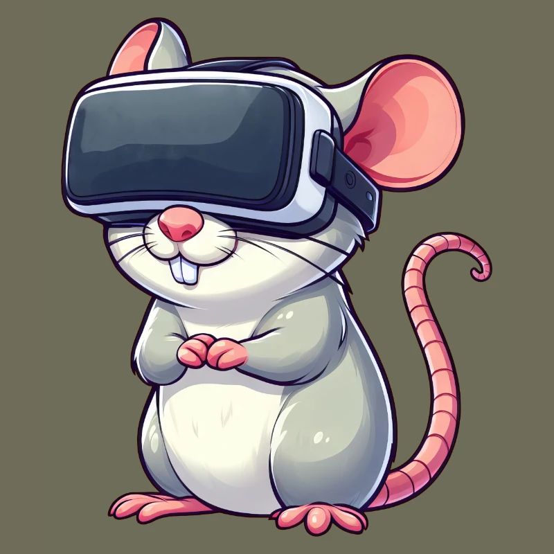 VR Gaming Rat and Mouse