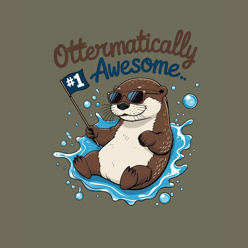 Ottermäßig cool – Lustiger Otter