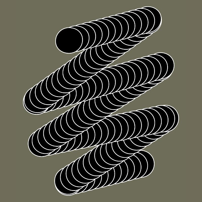 Modern Spiral Pattern Design
