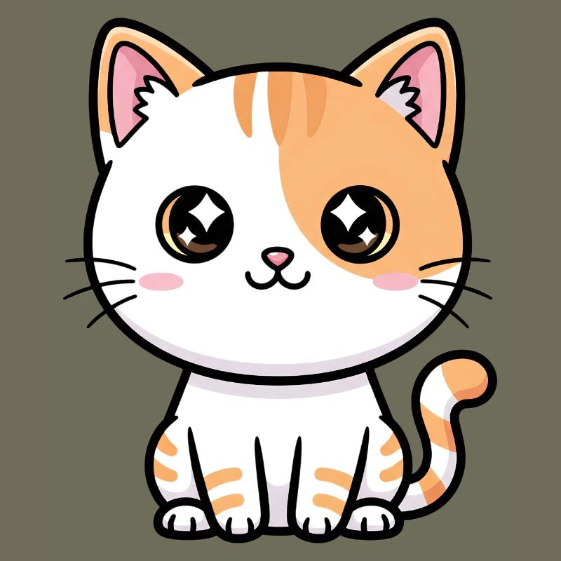 Kawaii Calico Kitty