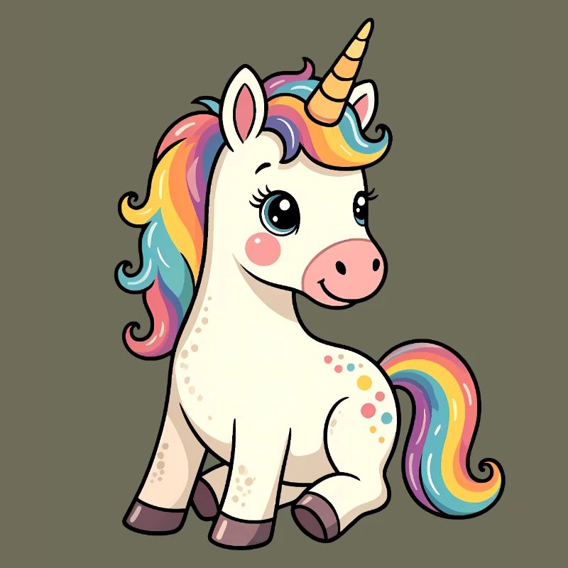 Süßes Einhorn