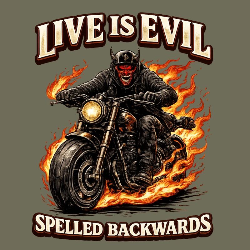 Live Is Evil Spelled Backwards