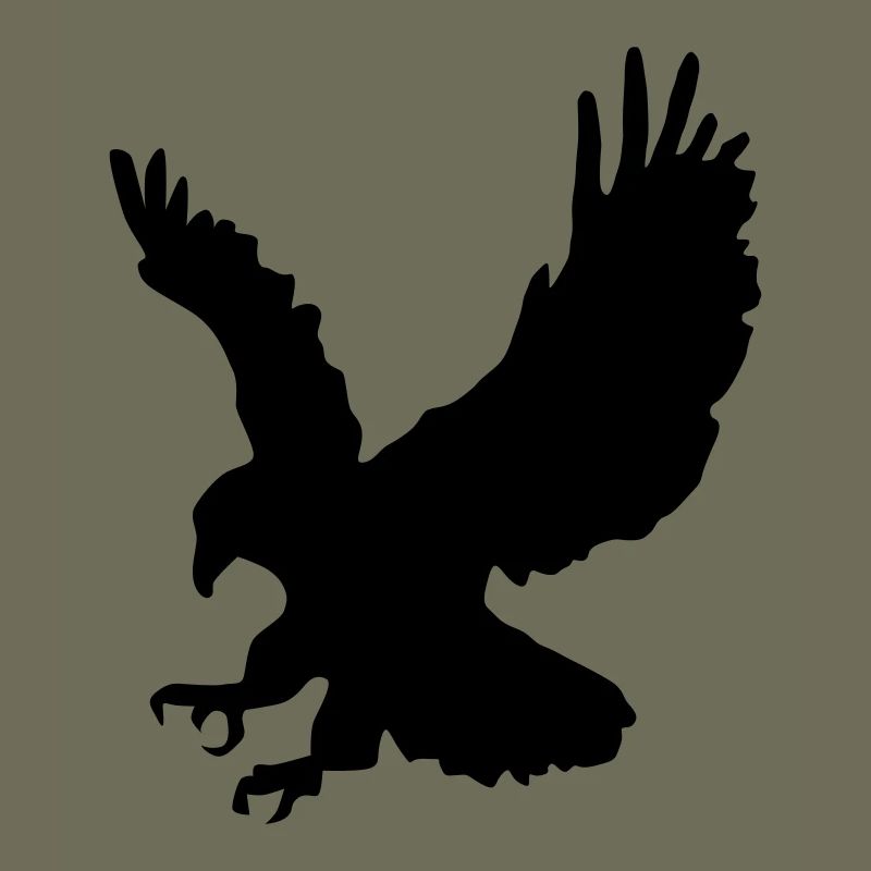 Swooping Hunting Eagle