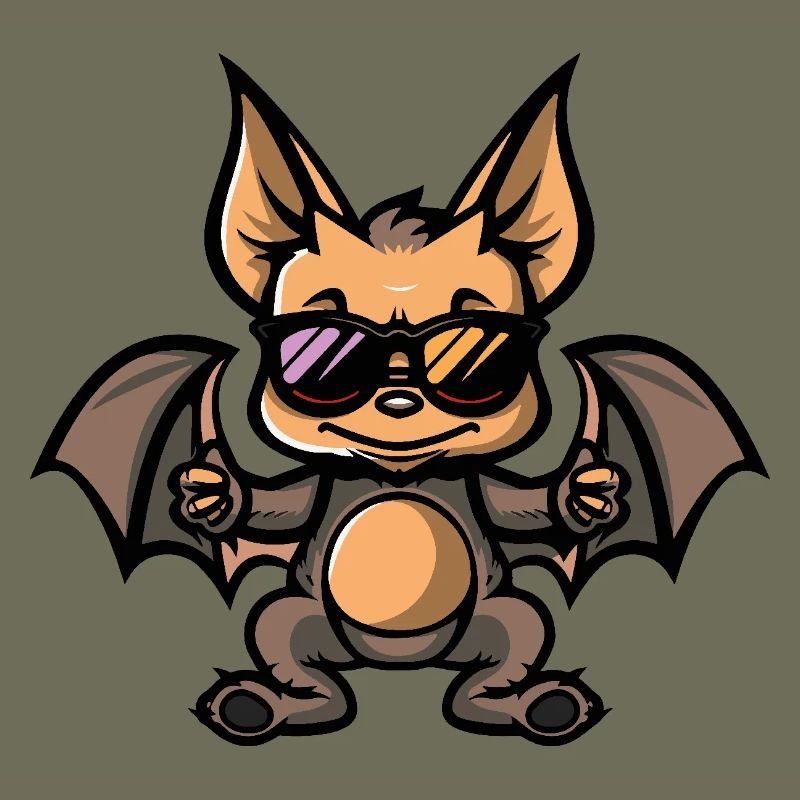 Fledermaus Cool Comic