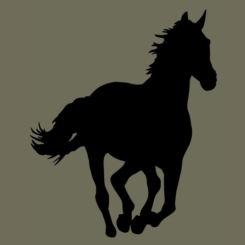 Ein Pferd.