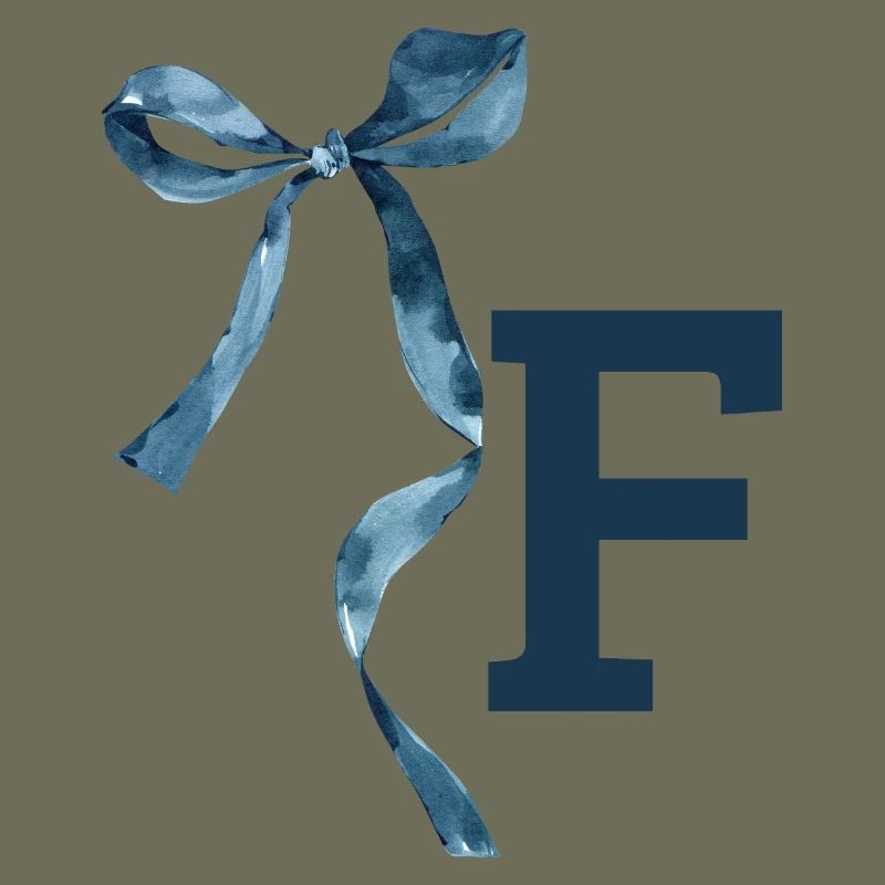 Monogram f gift idea