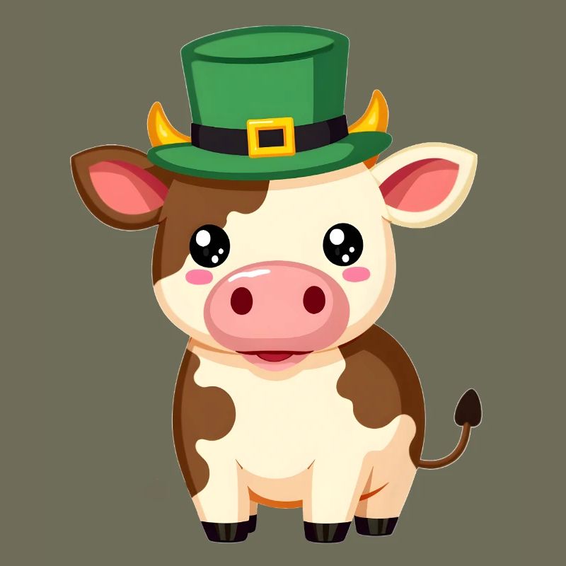 Vache à la Saint-Patrick