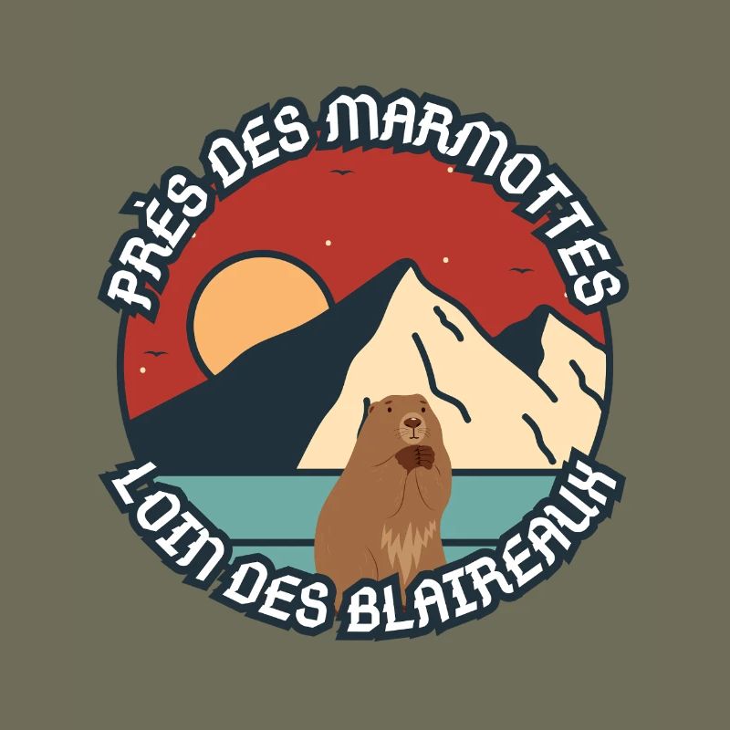 Humor über ein Murmeltier