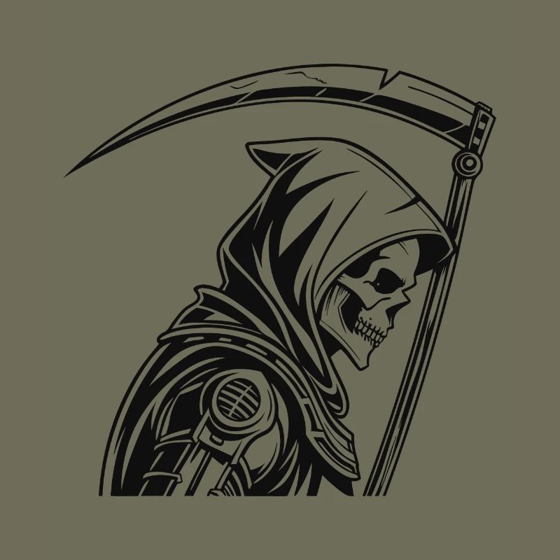 FUTURISTIC GRIM REAPER
