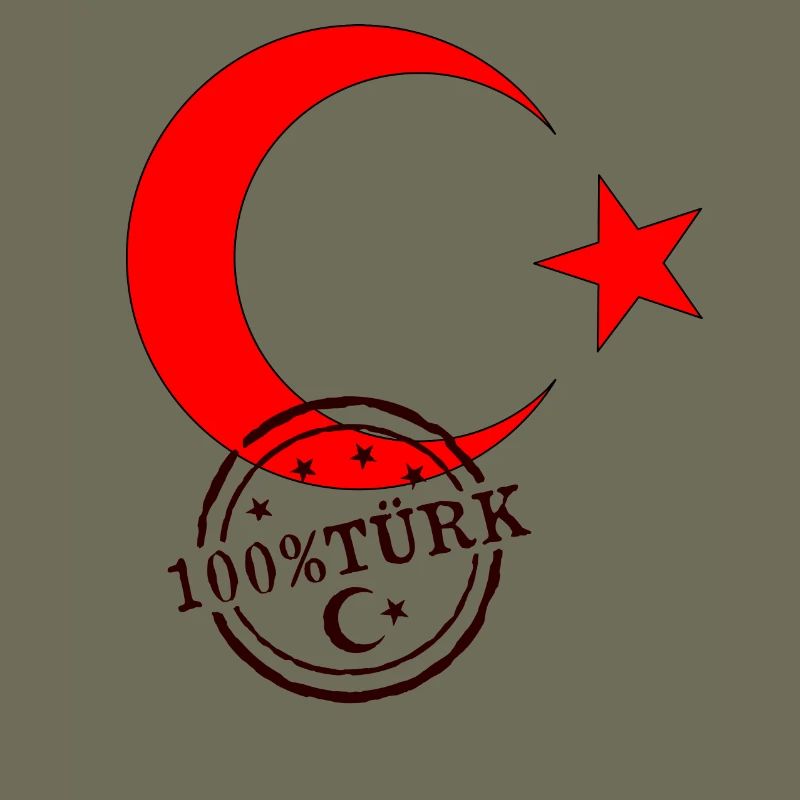 Drapeau turc 100% Türk