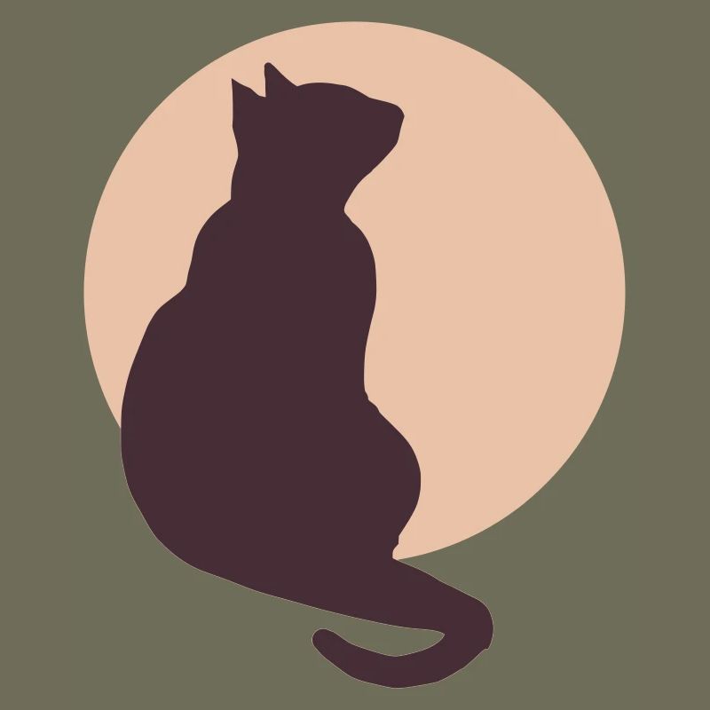 Chat de la Lune