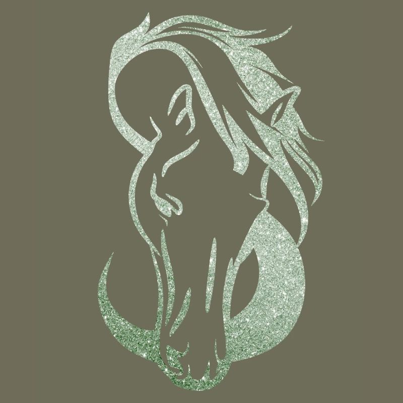 Silhouette Pferd Unendliche Liebe
