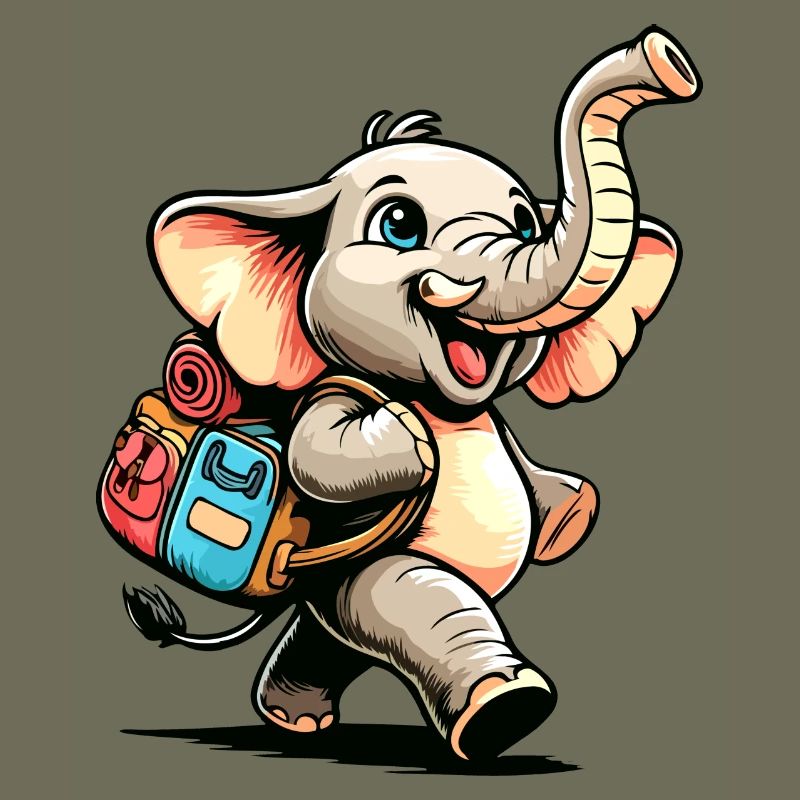 Tiny Trekker : Le Jolly Elephant