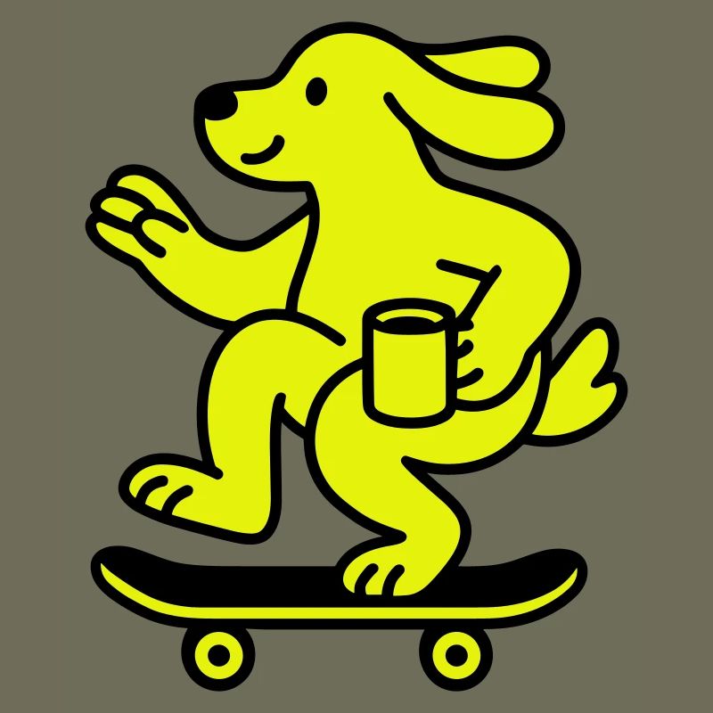 Skater Dog