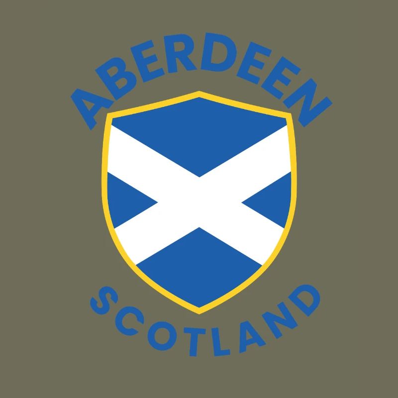 Aberdeen Scottish Shield Emblem