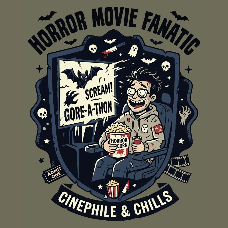 Cinéphile passionné de films d’horreur