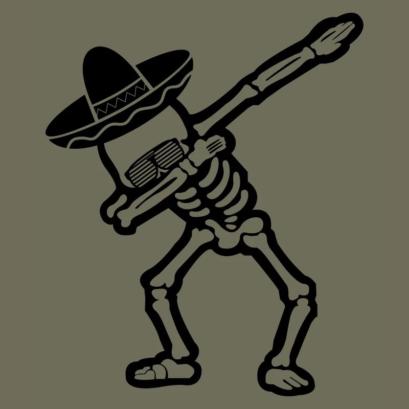 Cool Skull Dabbing