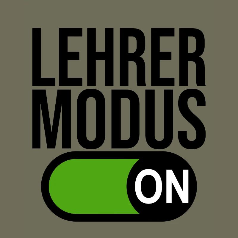 Lehrer Modus (schwarz)