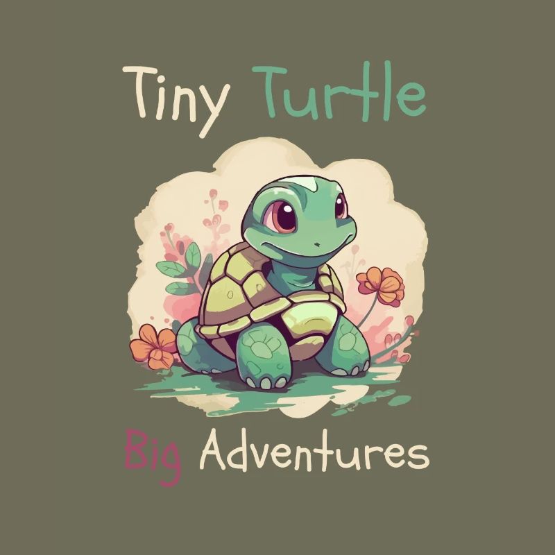 Tiny Turtle Abenteuer Design