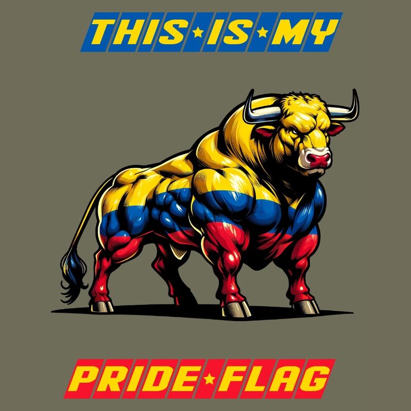 C'est mon fier drapeau, la Colombie