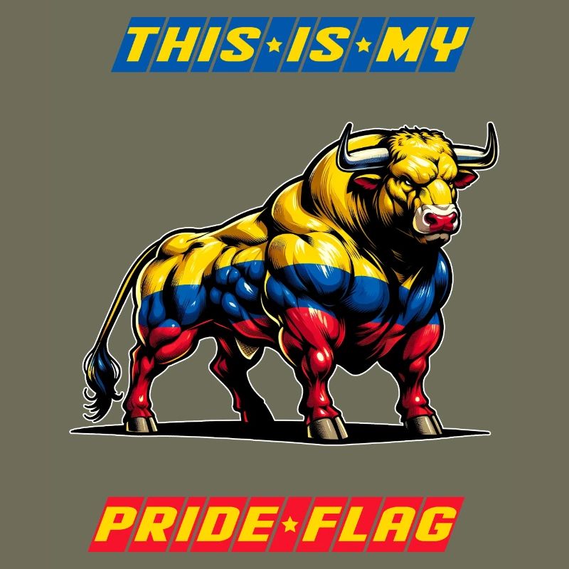 C'est mon fier drapeau, la Colombie