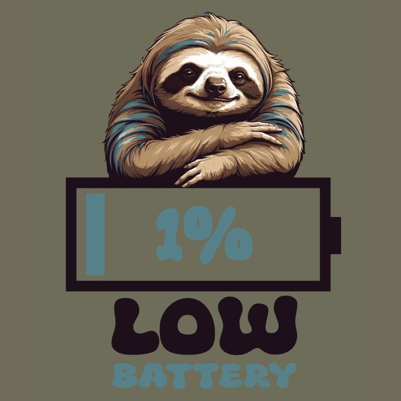 Sloth Empty Battery