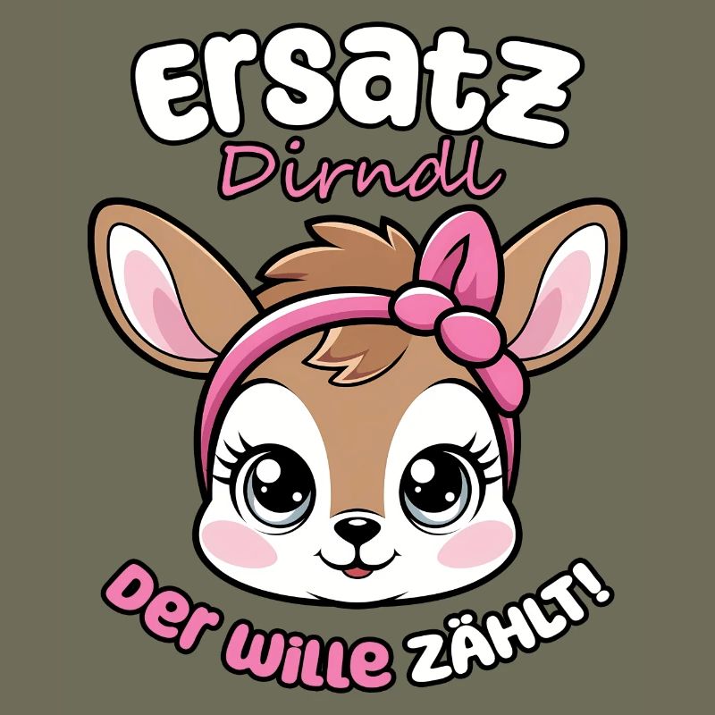 Kawaii Hirsch says replacement dirndl, the will counts!