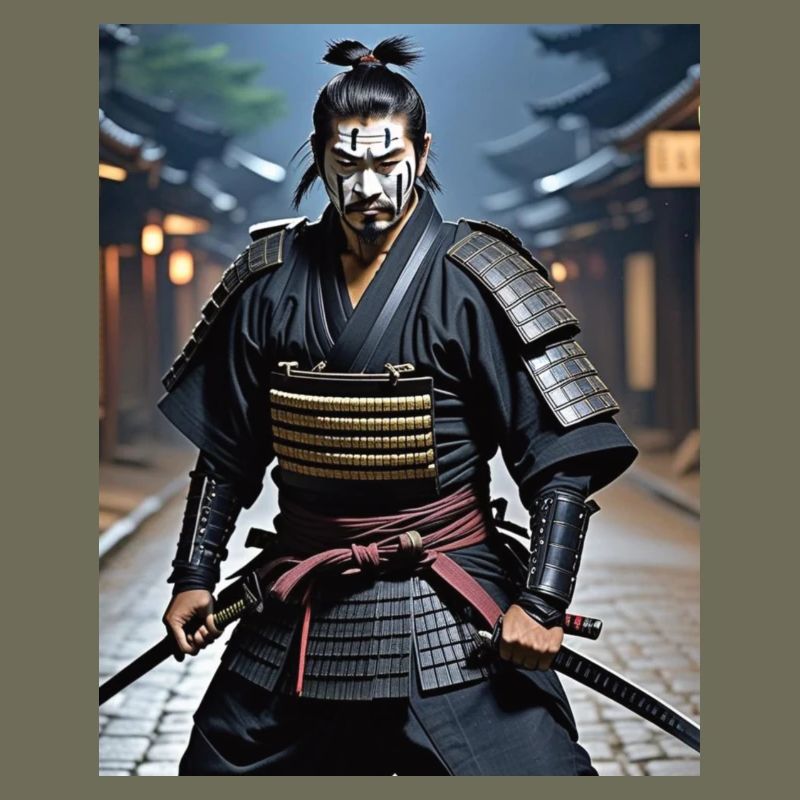 Samurai Krieger.