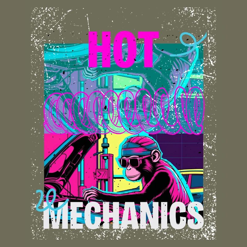 Hot Mechanics – Conception de garage Neon Monkey