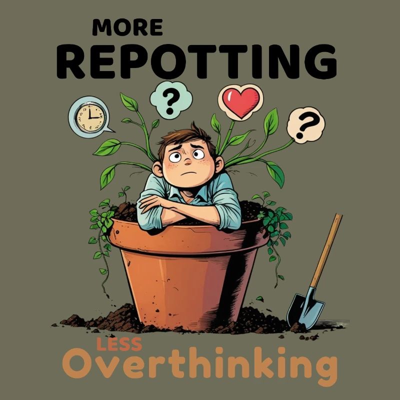 Overthinking? Time for repotting!