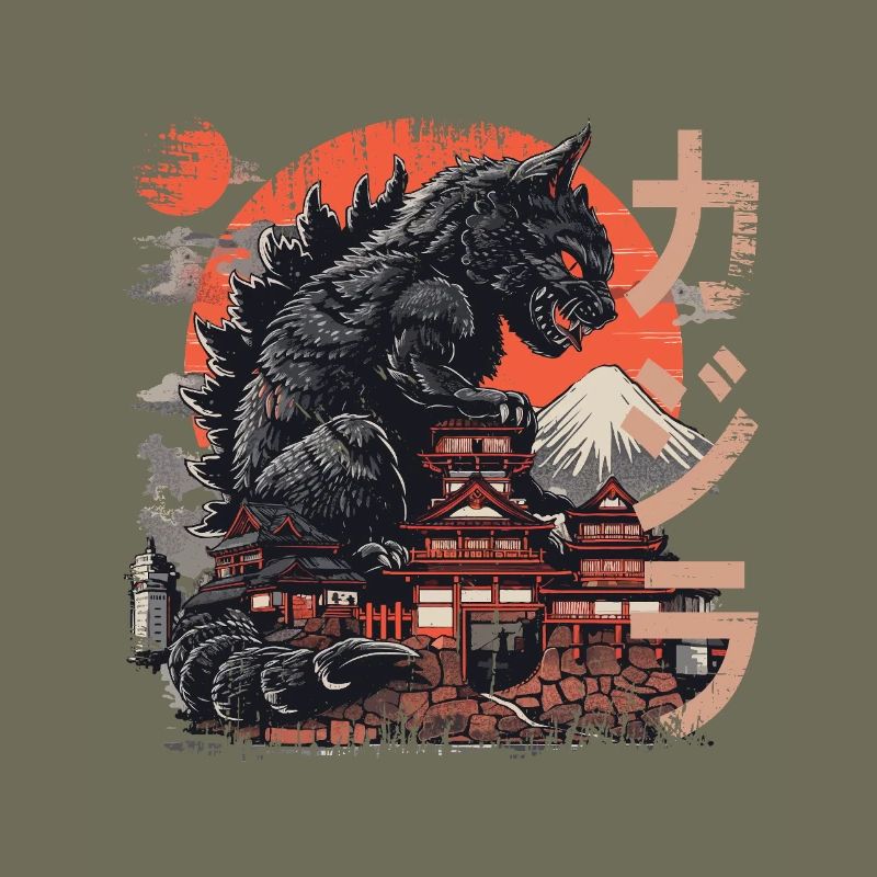 Catzilla Kaiju Cat Japan