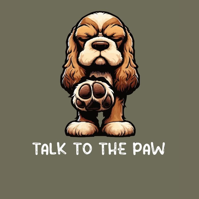 Talk to the Paw Cocker Spaniel Cocker spaniel hund