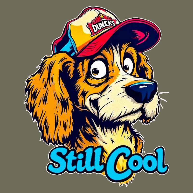 Maskottchen Still Cool Dog