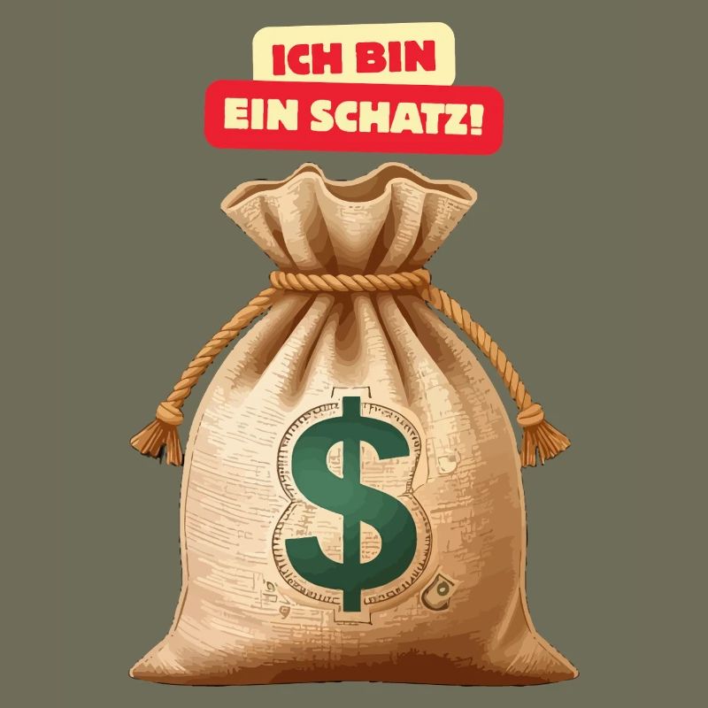 Ich bin ein Schatz Geldsack