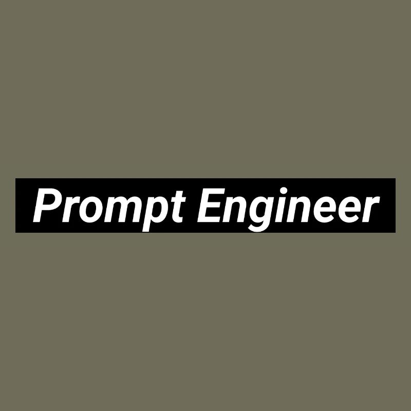 Prompt Engineer Artificial Intelligence
