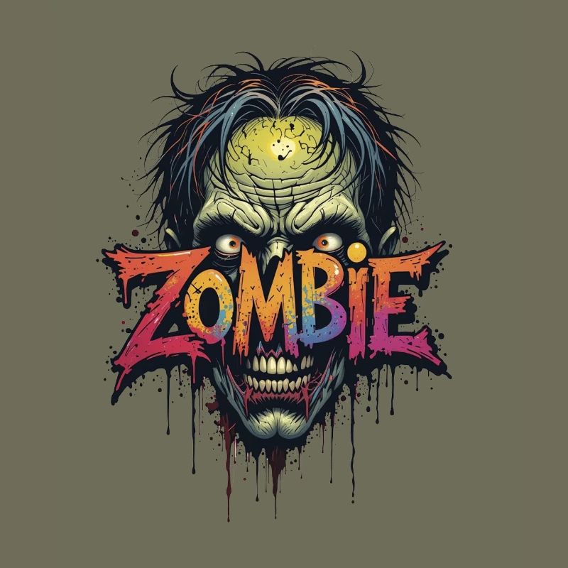Zombie head