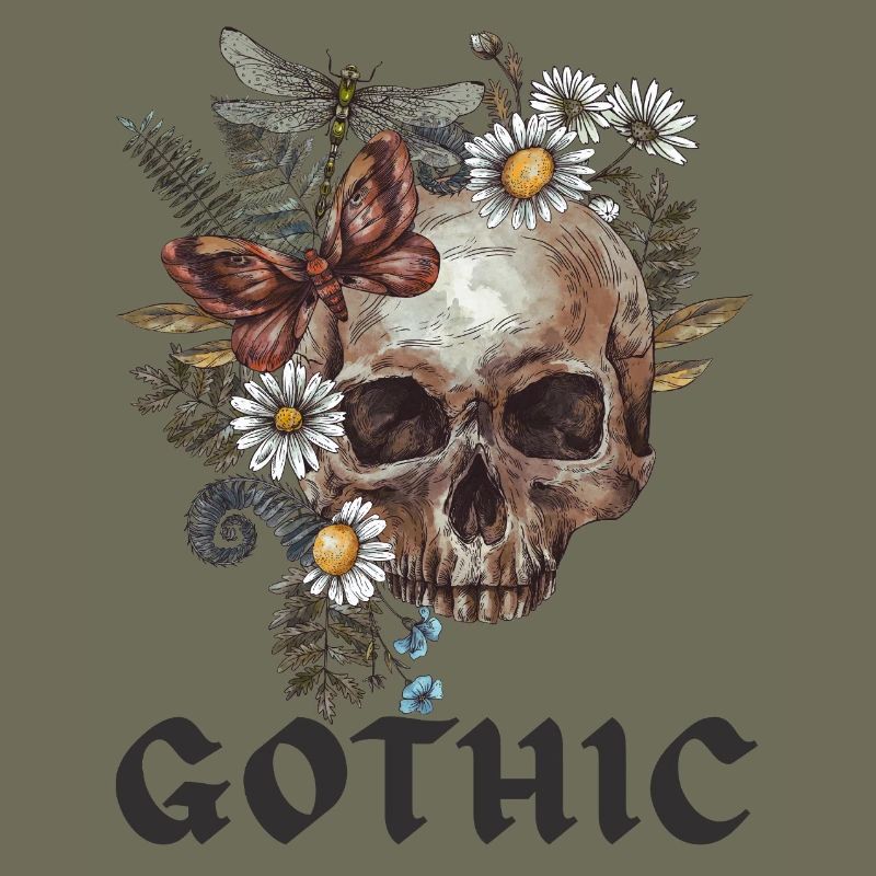Crâne Gothic Black Edition