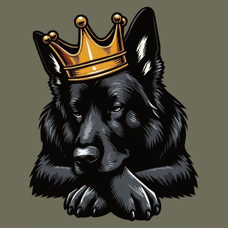 Schwarzer Schäferhund Schäferhundbesitzer 