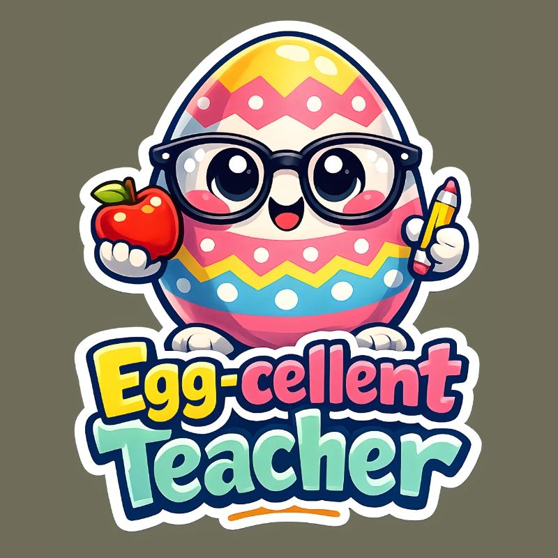 Egg Cellent Teacher Easter Egg Easter