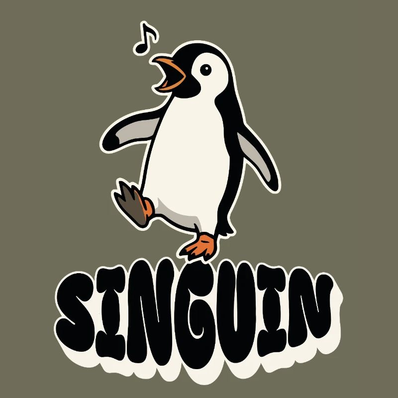 Singender Pinguin - Singuin