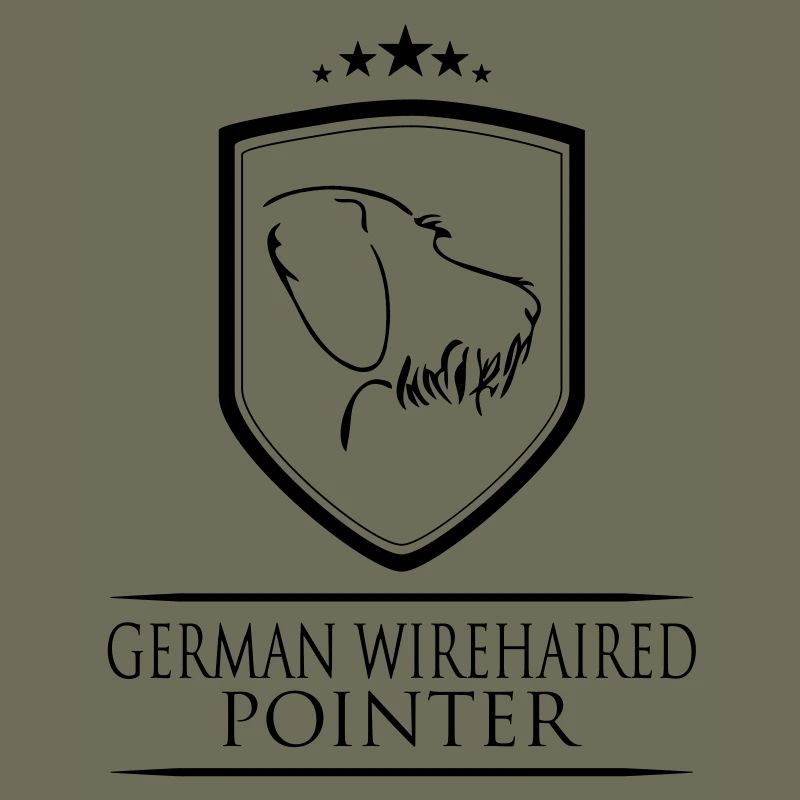 GERMAN WIREHAIRED POINTER WAPPEN