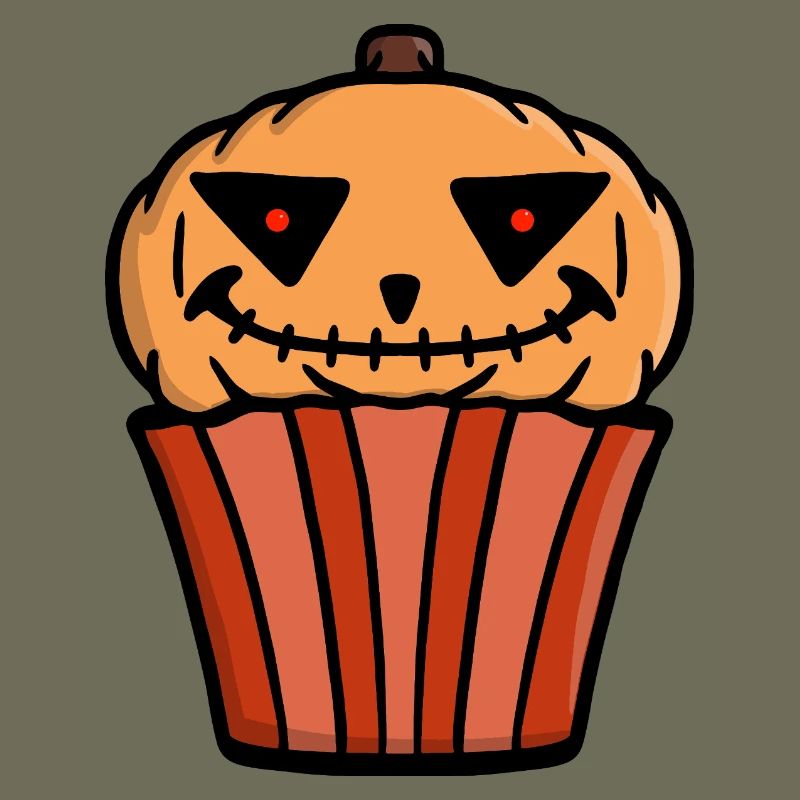 Pumpkin Cupcake Halloween