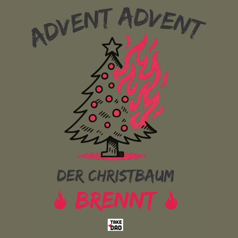 Advent, Advent - der Christbaum brennt