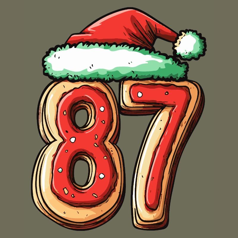 Biscuit de Noël à 87 chiffres