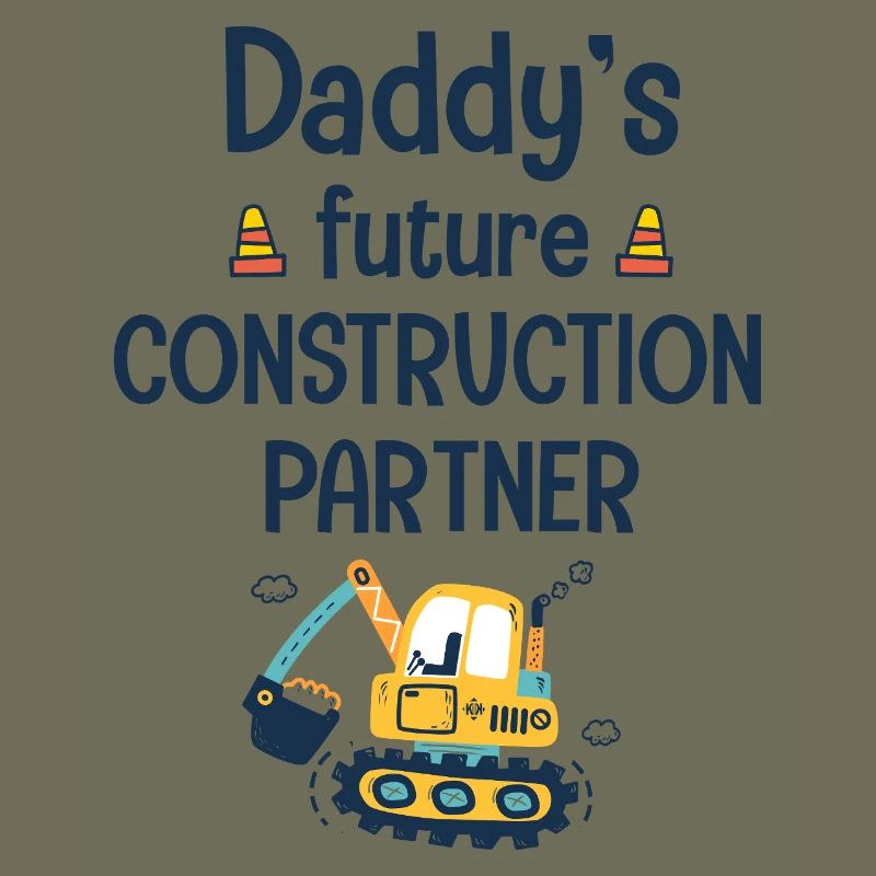 Daddy's future construction partner