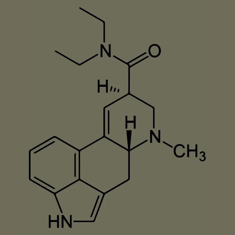 LSD Strukturformel
